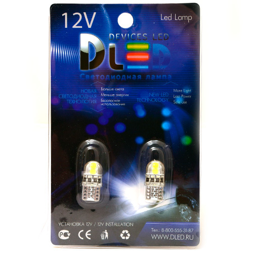Светодиодная автомобильная лампа T10 - W5W - 4 SMD 3030+Обманка (Комплект 2 лампы.), T10 - W5W - 4 SMD 3030+Обманка
Светодиодная автомобильная лампа T10 - W5W - 4 SMD 3030+Обманка (Комплект 2 лампы.), T10 - W5W - 4 SMD 3030+Обманка