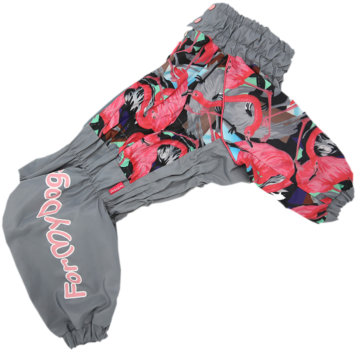 Дождевик для собак FOR MY DOGS Фламинго, женский, серый, розовый, A1, длина спины 30 см, 473SS-2020 F
Дождевик для собак FOR MY DOGS Фламинго, женский, серый, розовый, A1, длина спины 30 см, 473SS-2020 F