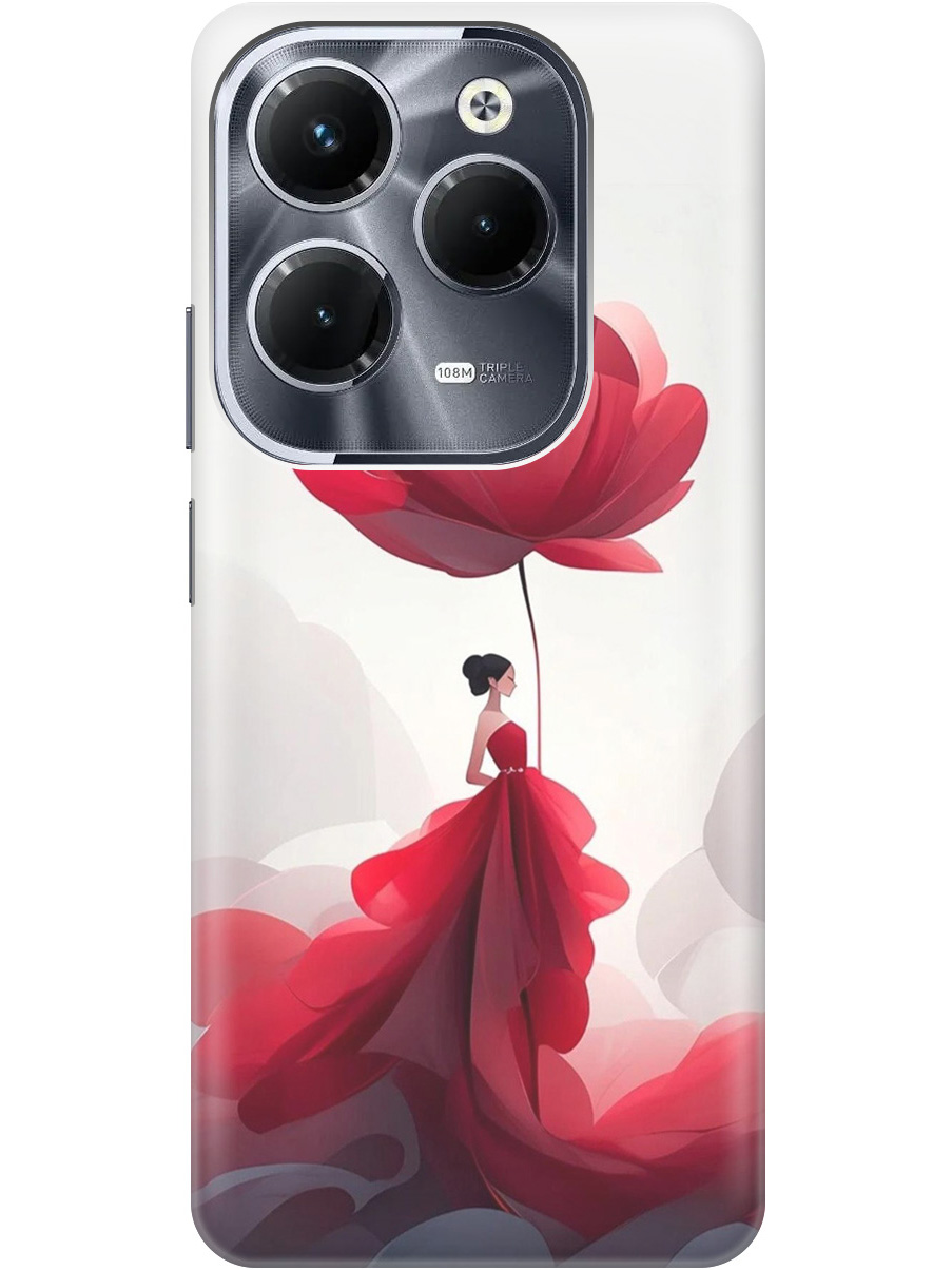 Силиконовый чехол на Infinix Hot 40 / Hot 40 Pro с рисунком "Цветочная девушка в красном", Белый;красный, 20011885
Силиконовый чехол на Infinix Hot 40 / Hot 40 Pro с рисунком "Цветочная девушка в красном", Белый;красный, 20011885
