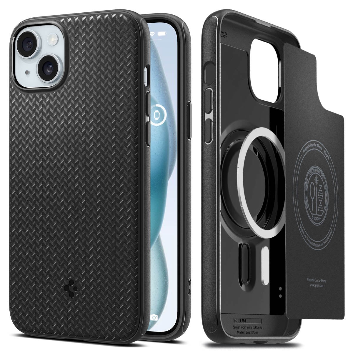 Чехол Spigen для iPhone 15 - Mag Armor (MagFit) - Черный - ACS06815, iPhone 15 - Mag Armor|MagSafe|Mag Armor (MagFit)|MagFit
Чехол Spigen для iPhone 15 - Mag Armor (MagFit) - Черный - ACS06815, iPhone 15 - Mag Armor|MagSafe|Mag Armor (MagFit)|MagFit