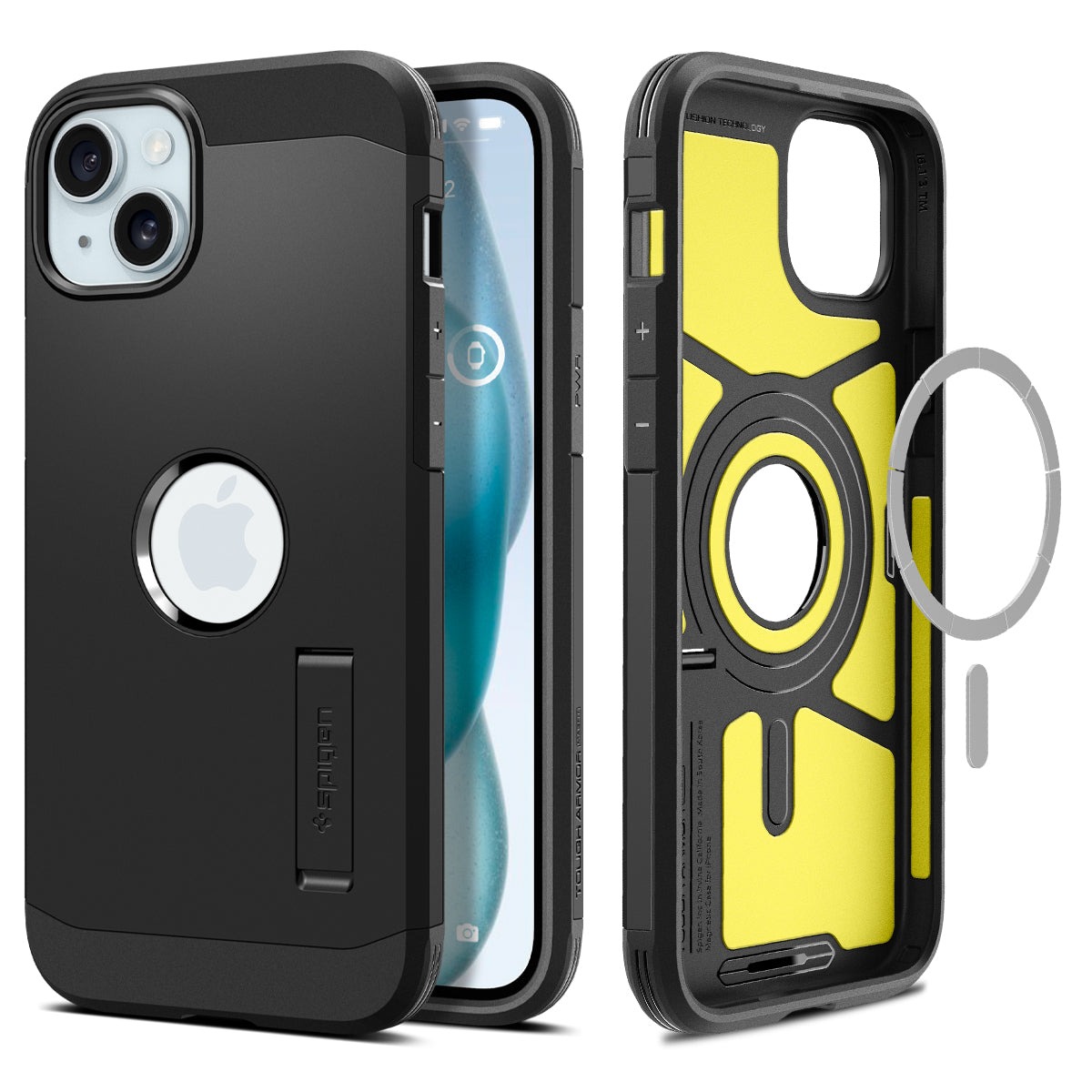 Чехол Spigen для iPhone 15 - Tough Armor (MagFit) - Черный - ACS06811, iPhone 15 - MagSafe|Tough Armor|Tough Armor (MagFit)|Tough Armor MagSafe|MagFit
Чехол Spigen для iPhone 15 - Tough Armor (MagFit) - Черный - ACS06811, iPhone 15 - MagSafe|Tough Armor|Tough Armor (MagFit)|Tough Armor MagSafe|MagFit