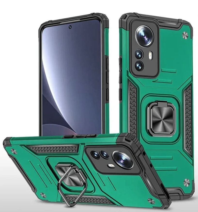 Противоударный чехол для Xiaomi 12, 12X зеленый с пластиной для магнитного автодержателя
Противоударный чехол для Xiaomi 12, 12X зеленый с пластиной для магнитного автодержателя