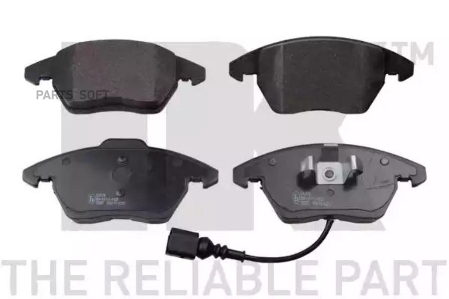 Колодки тормозные передние VW Passat CC, Golf (V, VI), Jetta (III, IV) / AUDI A1 NK 224770
Колодки тормозные передние VW Passat CC, Golf (V, VI), Jetta (III, IV) / AUDI A1 NK 224770