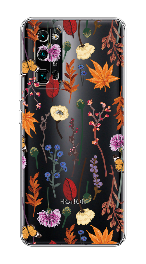 Чехол на Honor 30 Pro Plus "Orange Purple flowers", Оранжевый;красный;розовый;желтый;прозрачный, 612250-1
Чехол на Honor 30 Pro Plus "Orange Purple flowers", Оранжевый;красный;розовый;желтый;прозрачный, 612250-1