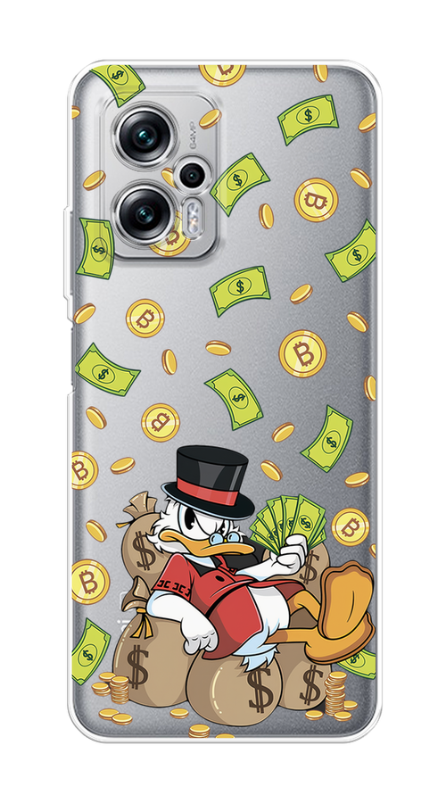 Чехол на Poco X4 GT/Redmi Note 11T Pro/11T Pro Plus "Скрудж Макдак в красном", Красный;черный;коричневый;прозрачный, 315450-1
Чехол на Poco X4 GT/Redmi Note 11T Pro/11T Pro Plus "Скрудж Макдак в красном", Красный;черный;коричневый;прозрачный, 315450-1