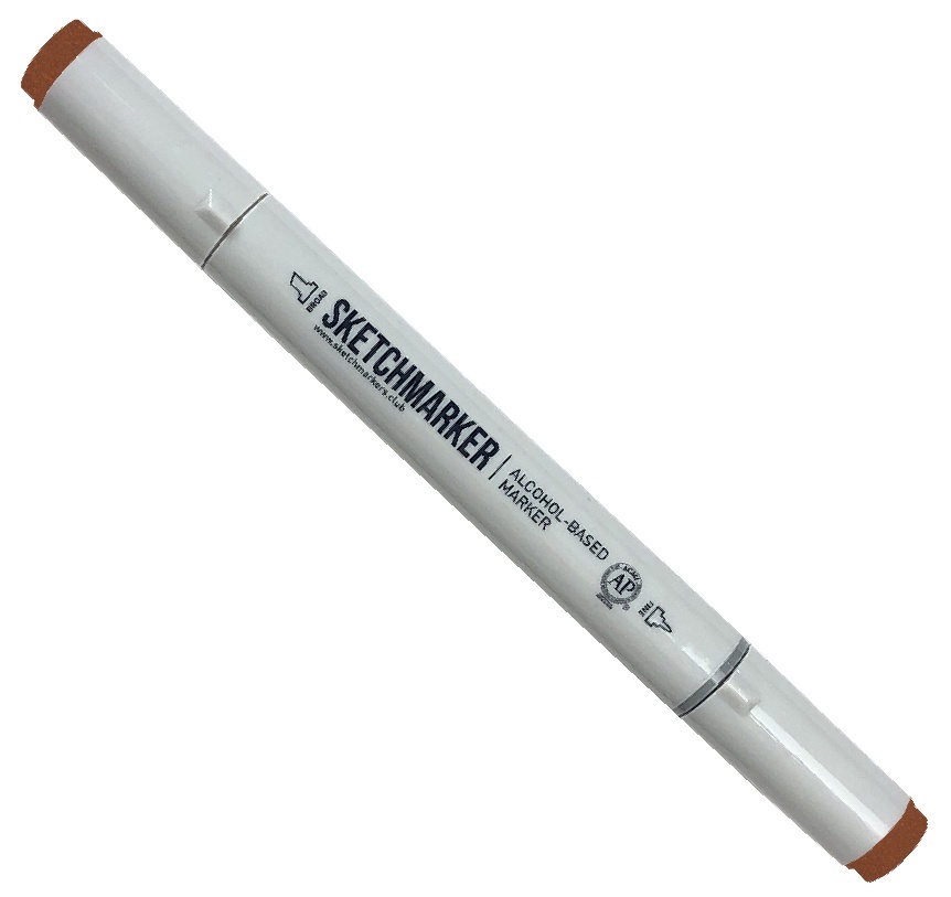 Маркер Sketchmarker двухсторонний на спиртовой основе для скетчинга цвет O60 Бурый, Оранжевый
Маркер Sketchmarker двухсторонний на спиртовой основе для скетчинга цвет O60 Бурый, Оранжевый