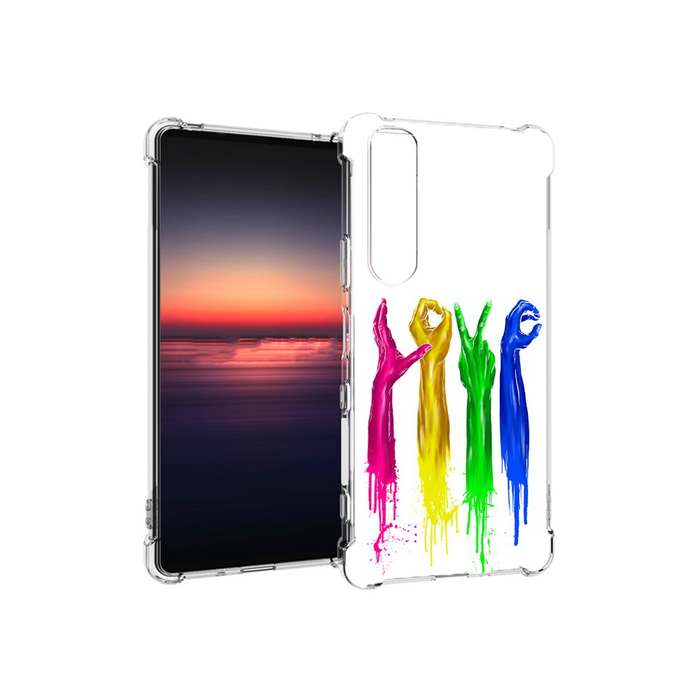 Чехол MyPads Tocco для Sony Xperia 1 III яркие руки love (PT162368.229.707), Прозрачный, Tocco
Чехол MyPads Tocco для Sony Xperia 1 III яркие руки love (PT162368.229.707), Прозрачный, Tocco