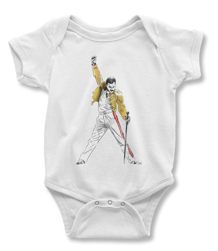 Боди детское WILD CHILD Queen / Фредди Меркьюри, цв.белый р.62, Queen / Фредди Меркьюри
Боди детское WILD CHILD Queen / Фредди Меркьюри, цв.белый р.62, Queen / Фредди Меркьюри