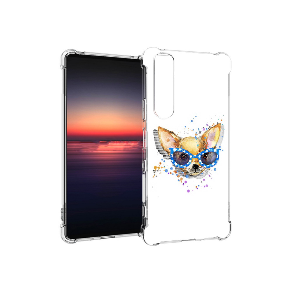 Чехол MyPads Tocco для Sony Xperia 1 III чихуа-хуа в очках (PT162368.229.691), Прозрачный, Tocco
Чехол MyPads Tocco для Sony Xperia 1 III чихуа-хуа в очках (PT162368.229.691), Прозрачный, Tocco