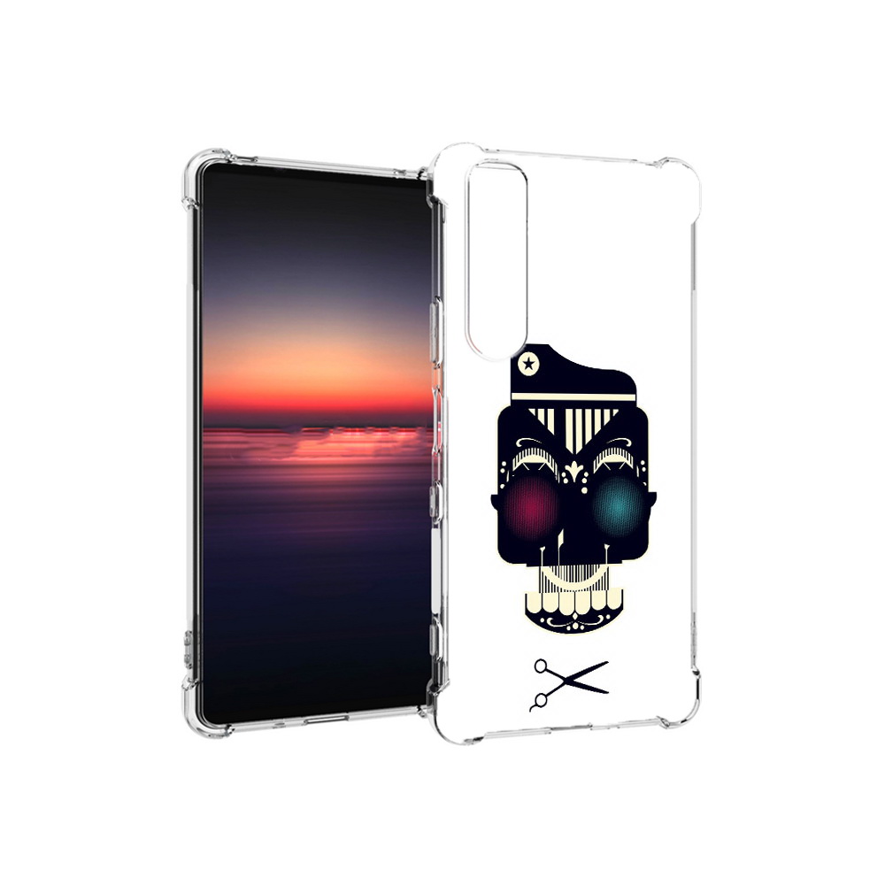 Чехол MyPads Tocco для Sony Xperia 1 III черно белый скелет с яркими глазами, Прозрачный, Tocco
Чехол MyPads Tocco для Sony Xperia 1 III черно белый скелет с яркими глазами, Прозрачный, Tocco