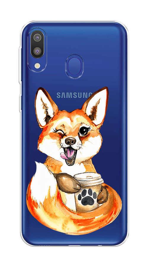 Чехол на Samsung Galaxy M20 "Подмигивающая лиса с кофе", Оранжевый;белый;коричневый, 27450-4
Чехол на Samsung Galaxy M20 "Подмигивающая лиса с кофе", Оранжевый;белый;коричневый, 27450-4