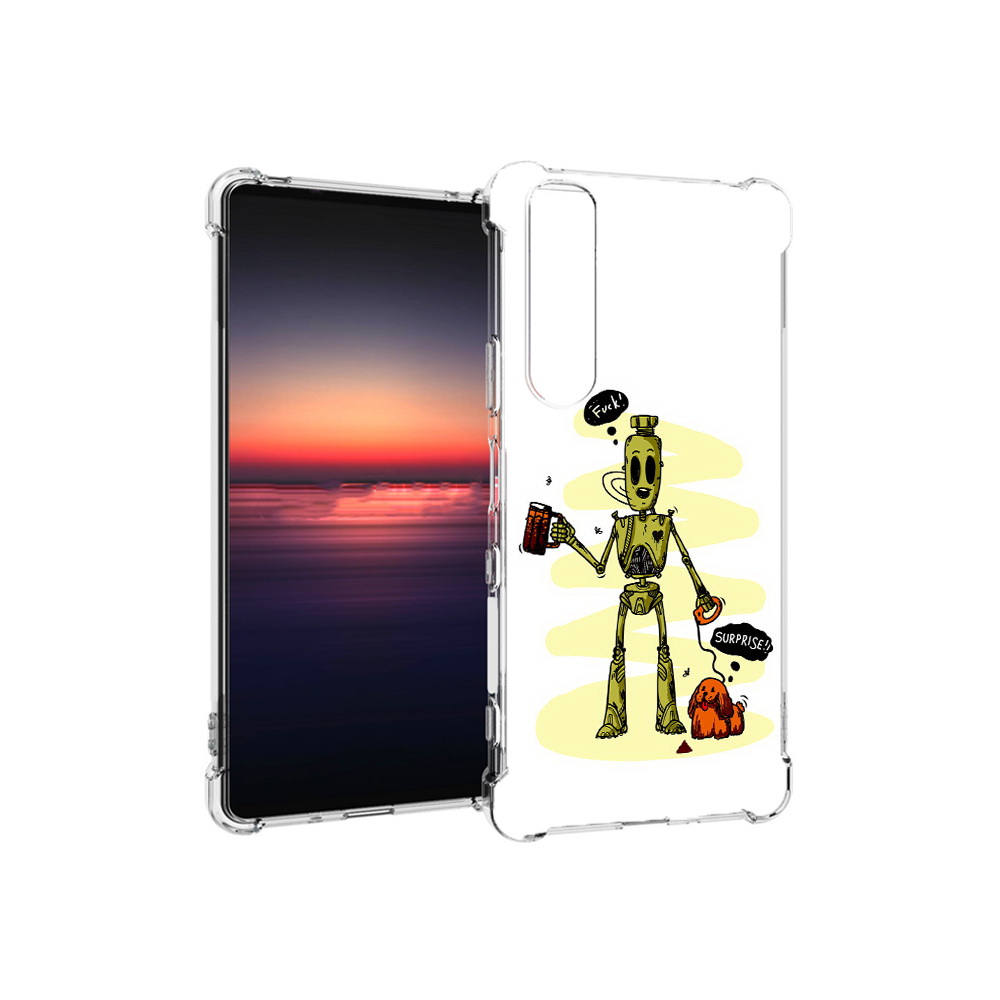 Чехол MyPads Tocco для Sony Xperia 1 III прикольный робот (PT162368.229.557), Прозрачный, Tocco
Чехол MyPads Tocco для Sony Xperia 1 III прикольный робот (PT162368.229.557), Прозрачный, Tocco