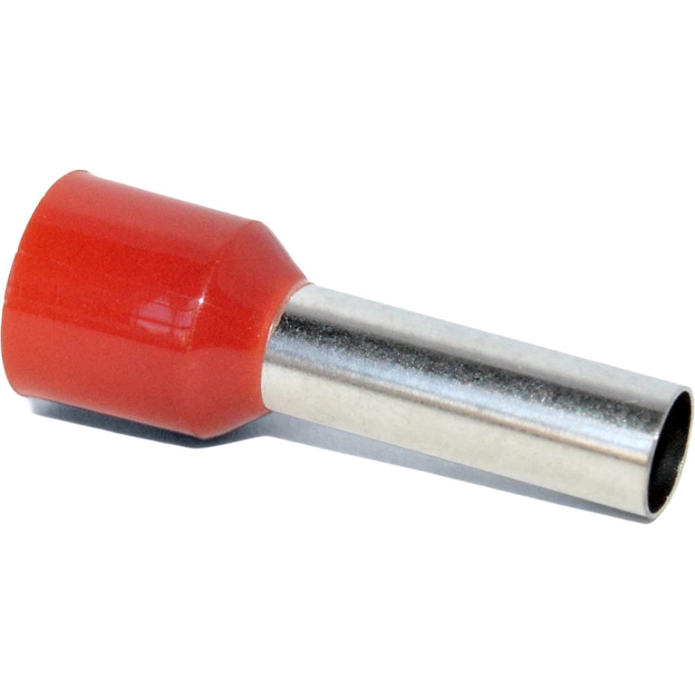 KLR KTE 10-15 Наконечник штыревой втулочный изолированный 10mm2/L=15mm/Красный 1010015
KLR KTE 10-15 Наконечник штыревой втулочный изолированный 10mm2/L=15mm/Красный 1010015