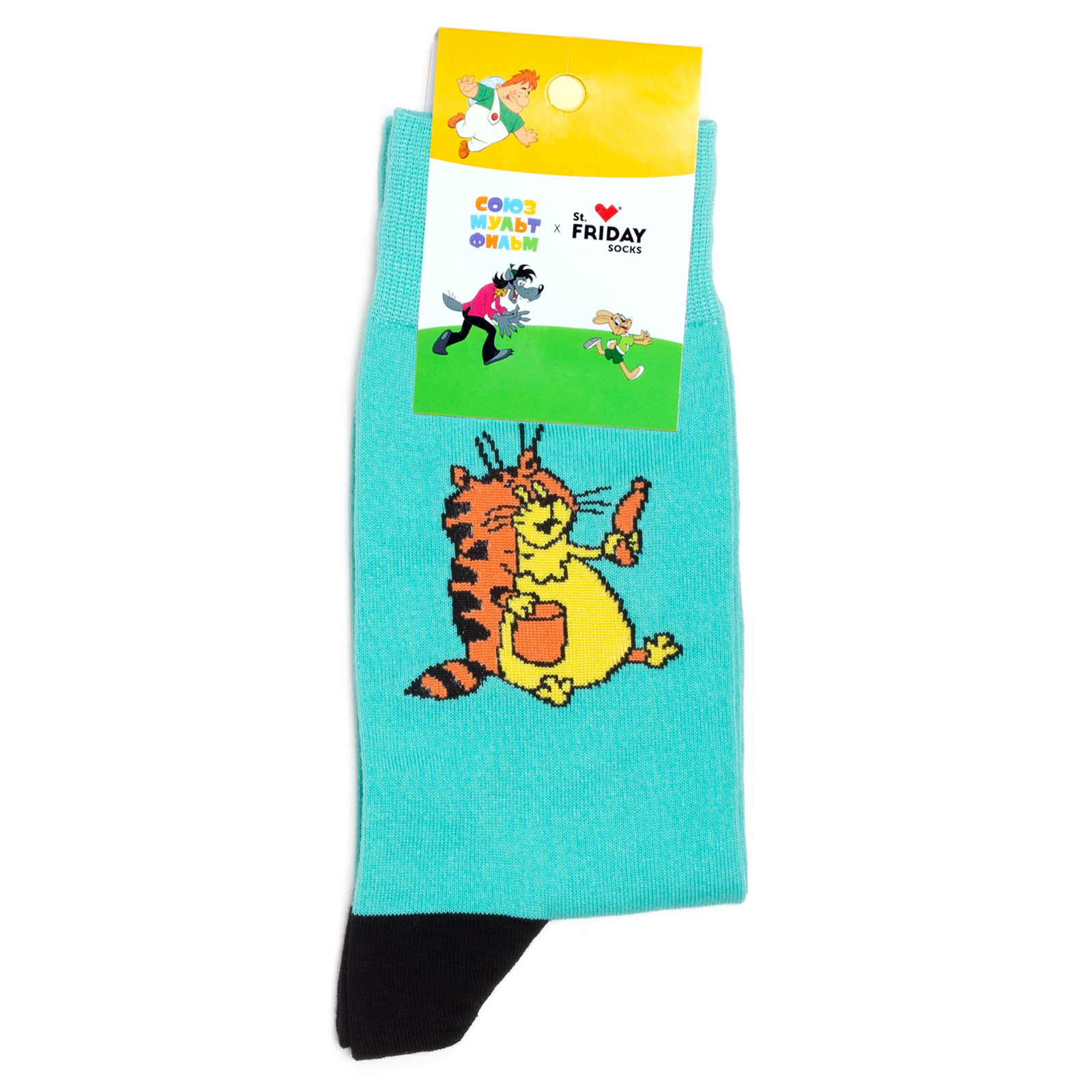 Носки унисекс St.Friday Socks Союзмультфильм Нас и здесь неплохо кормят разноцветный 34-37, Голубой;оранжевый;желтый, Союзмультфильм - Нас и здесь неплохо кормят
Носки унисекс St.Friday Socks Союзмультфильм Нас и здесь неплохо кормят разноцветный 34-37, Голубой;оранжевый;желтый, Союзмультфильм - Нас и здесь неплохо кормят