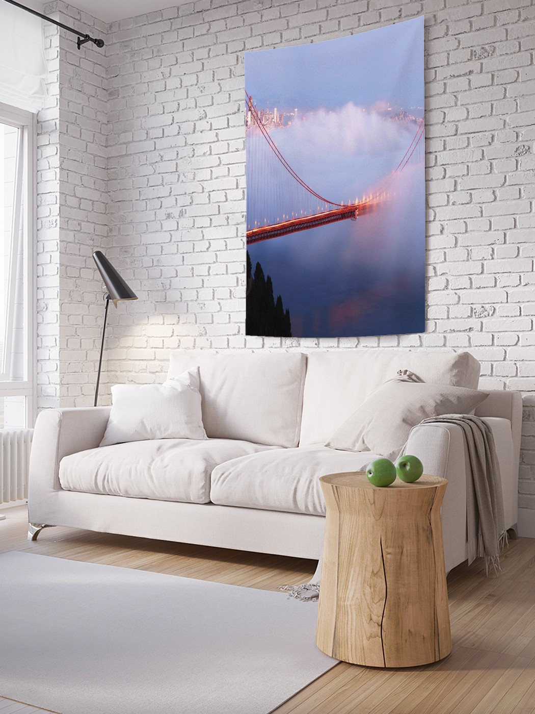 Вертикальное фотопанно на стену JoyArty Мост в тумане 150x200 см, Мост в тумане
Вертикальное фотопанно на стену JoyArty Мост в тумане 150x200 см, Мост в тумане