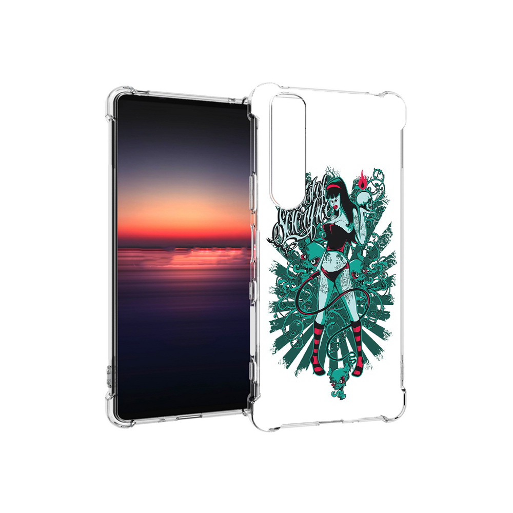 Чехол MyPads Tocco для Sony Xperia 1 III нарисованная девушка в татуировках, Прозрачный, Tocco
Чехол MyPads Tocco для Sony Xperia 1 III нарисованная девушка в татуировках, Прозрачный, Tocco