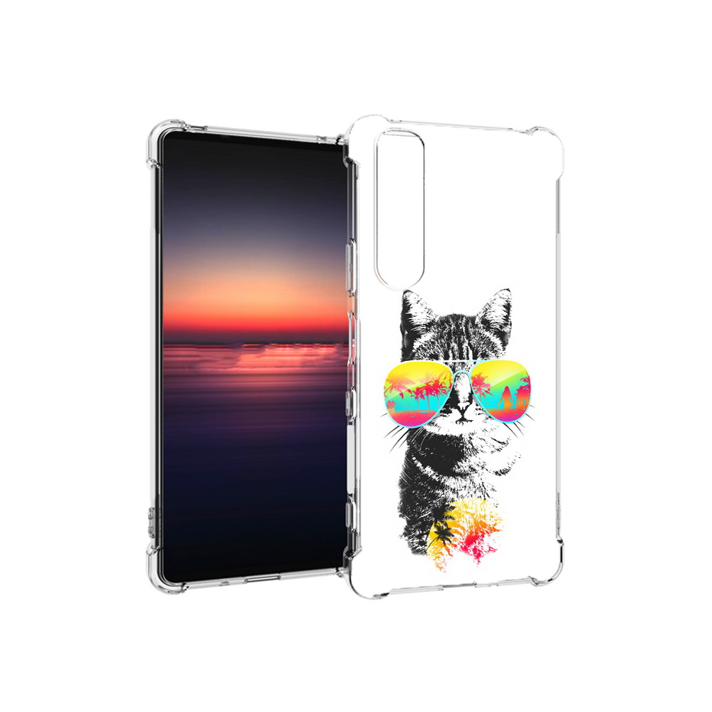 Чехол MyPads Tocco для Sony Xperia 1 III крутой кот (PT162368.229.425), Прозрачный, Tocco
Чехол MyPads Tocco для Sony Xperia 1 III крутой кот (PT162368.229.425), Прозрачный, Tocco