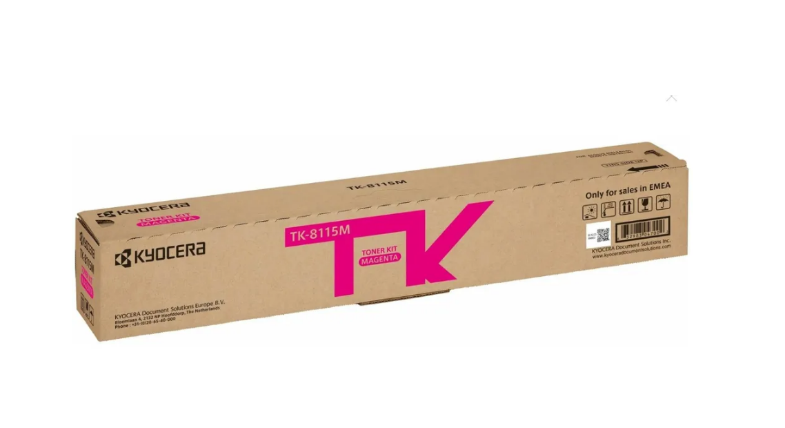 Тонер для лазерного принтера Kyocera TK-8115 8115M Purple, оригинальный, Пурпурный, TK-8115
Тонер для лазерного принтера Kyocera TK-8115 8115M Purple, оригинальный, Пурпурный, TK-8115
