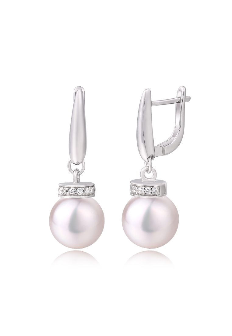 Серьги подвески из серебра с жемчугом искусственным/фианитом Ogisana SE130484-20SS, SE130484-20SS
Серьги подвески из серебра с жемчугом искусственным/фианитом Ogisana SE130484-20SS, SE130484-20SS