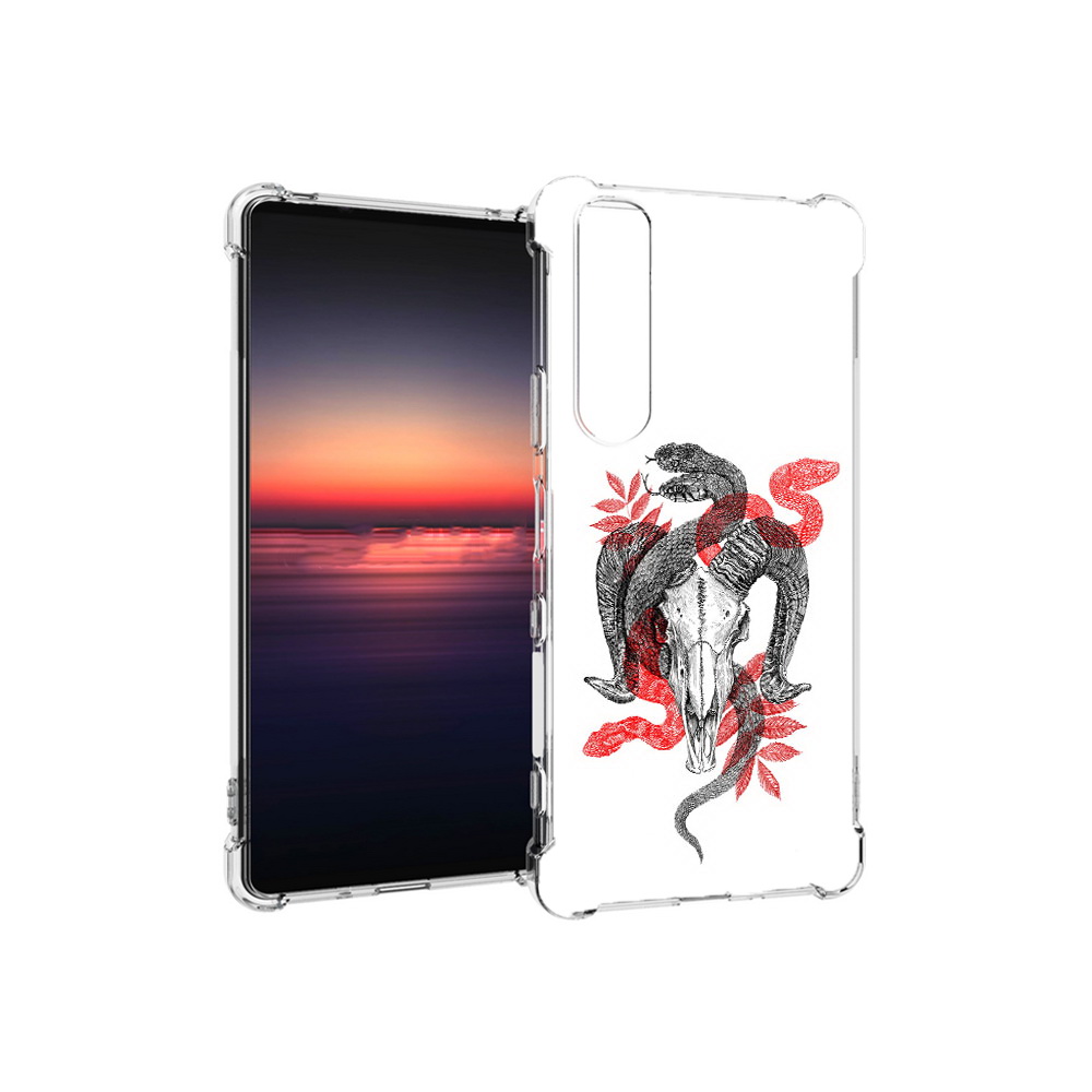 Чехол MyPads Tocco для Sony Xperia 1 III змея в черепе рисунок (PT162368.229.365), Прозрачный, Tocco
Чехол MyPads Tocco для Sony Xperia 1 III змея в черепе рисунок (PT162368.229.365), Прозрачный, Tocco