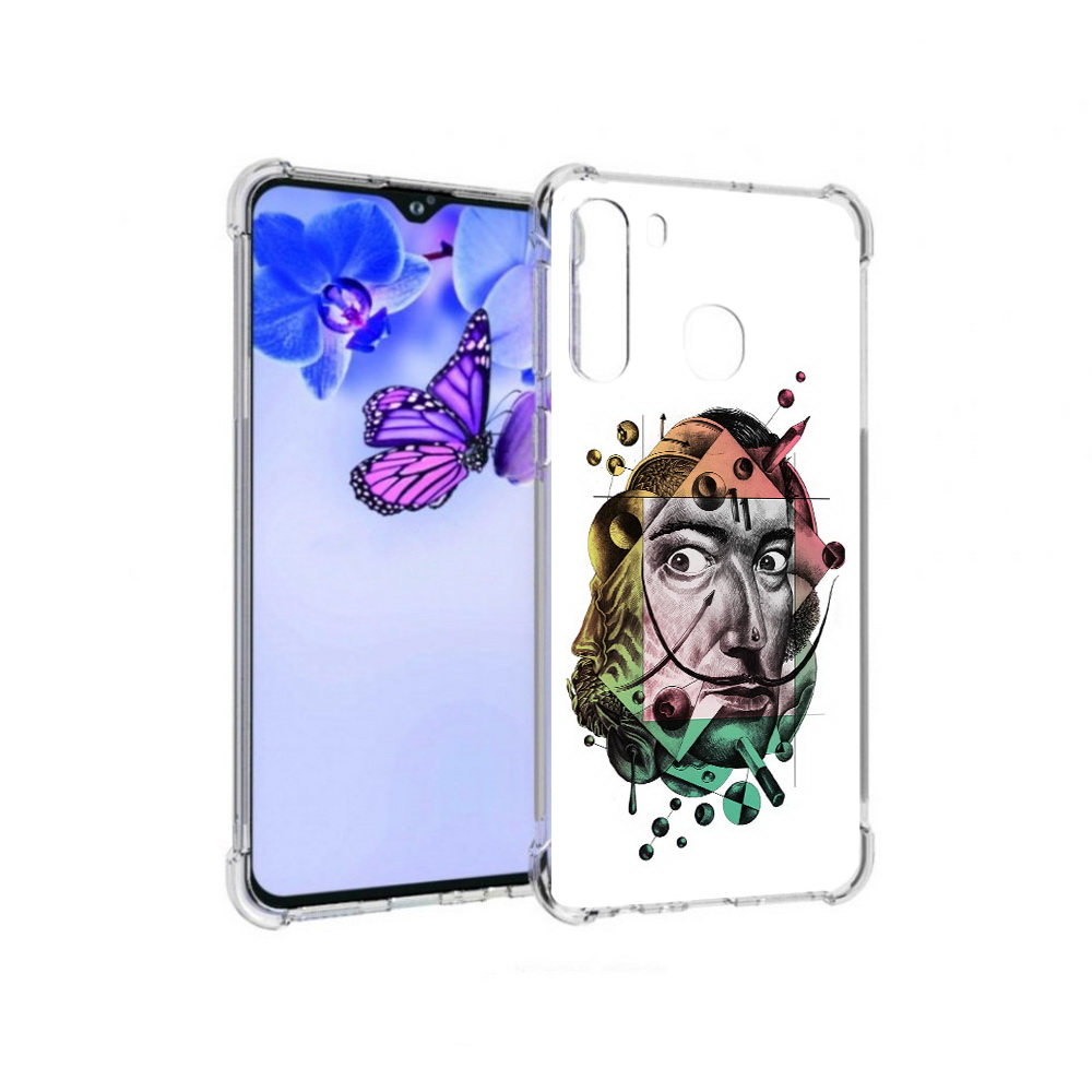 Чехол MyPads Tocco для Samsung Galaxy A21 разноцветное лицо абстракция (PT226904.547.570), Прозрачный, Tocco
Чехол MyPads Tocco для Samsung Galaxy A21 разноцветное лицо абстракция (PT226904.547.570), Прозрачный, Tocco
