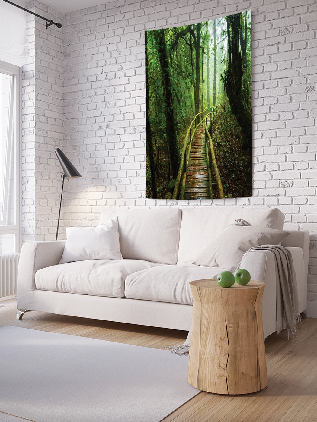 Вертикальное фотопанно на стену JoyArty Деревянная дорожка в глухом лесу 150x200 см, Деревянная дорожка в глухом лесу
Вертикальное фотопанно на стену JoyArty Деревянная дорожка в глухом лесу 150x200 см, Деревянная дорожка в глухом лесу