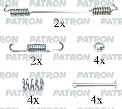PATRON PSRK0099 Комплект монтажный тормозных колодок барабанных FIAT DOBLO 01, DOBLO CARG
PATRON PSRK0099 Комплект монтажный тормозных колодок барабанных FIAT DOBLO 01, DOBLO CARG