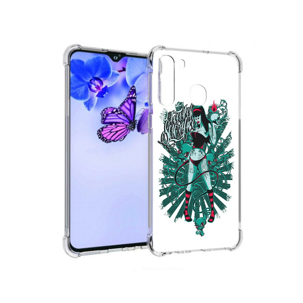 Чехол MyPads Tocco для Samsung Galaxy A21 нарисованная девушка в татуировках, Прозрачный, Tocco
Чехол MyPads Tocco для Samsung Galaxy A21 нарисованная девушка в татуировках, Прозрачный, Tocco