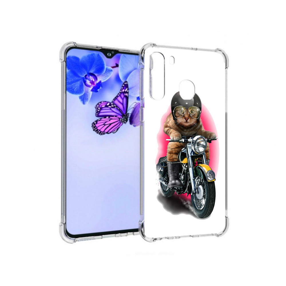 Чехол MyPads Tocco для Samsung Galaxy A21 мото-кот (PT226904.547.485), Прозрачный, Tocco
Чехол MyPads Tocco для Samsung Galaxy A21 мото-кот (PT226904.547.485), Прозрачный, Tocco