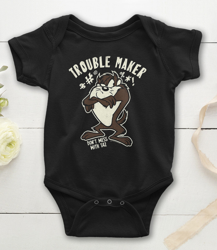 Боди детское WILD CHILD Тасманский дьявол / Таз, цв.черный р.80, Тасманский дьявол / Таз
Боди детское WILD CHILD Тасманский дьявол / Таз, цв.черный р.80, Тасманский дьявол / Таз
