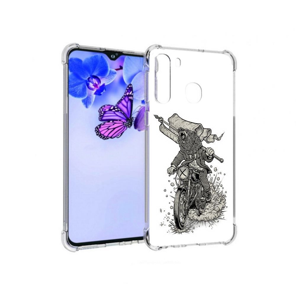 Чехол MyPads Tocco для Samsung Galaxy A21 медведь на мотоцикле (PT226904.547.467), Прозрачный, Tocco
Чехол MyPads Tocco для Samsung Galaxy A21 медведь на мотоцикле (PT226904.547.467), Прозрачный, Tocco