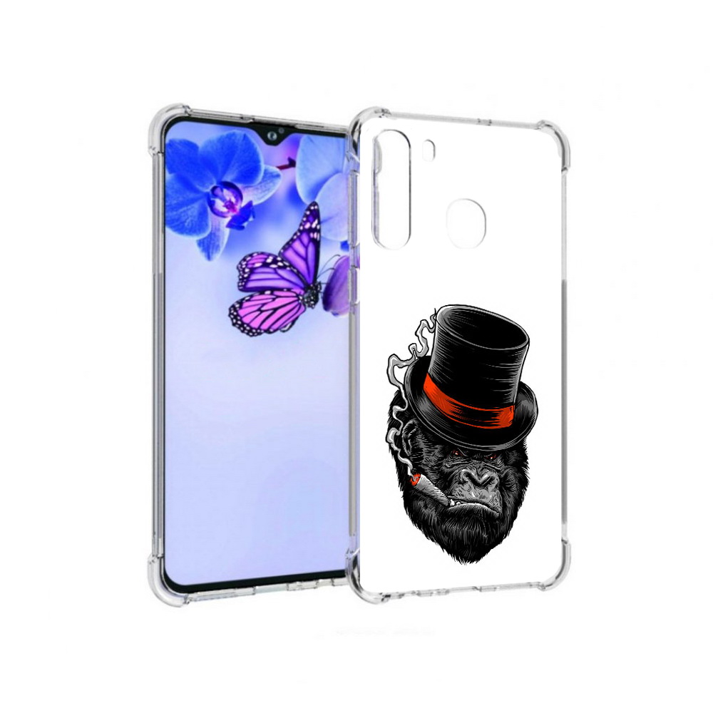 Чехол MyPads Tocco для Samsung Galaxy A21 дизайнерская горилла (PT226904.547.431), Прозрачный, Tocco
Чехол MyPads Tocco для Samsung Galaxy A21 дизайнерская горилла (PT226904.547.431), Прозрачный, Tocco
