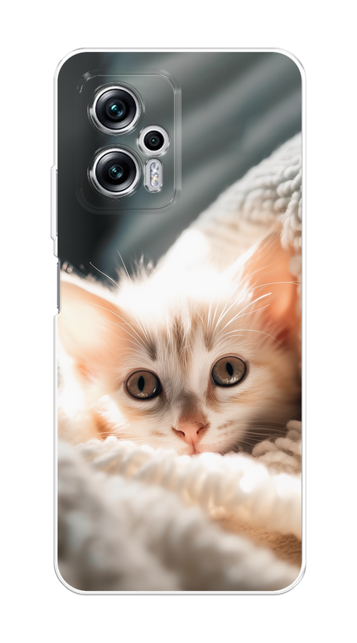 Чехол на Poco X4 GT, Xiaomi Redmi Note 11T Pro/11T Pro Plus "Белый шкодливый котенок", Серый;белый;бежевый;оранжевый, 315450-1
Чехол на Poco X4 GT, Xiaomi Redmi Note 11T Pro/11T Pro Plus "Белый шкодливый котенок", Серый;белый;бежевый;оранжевый, 315450-1