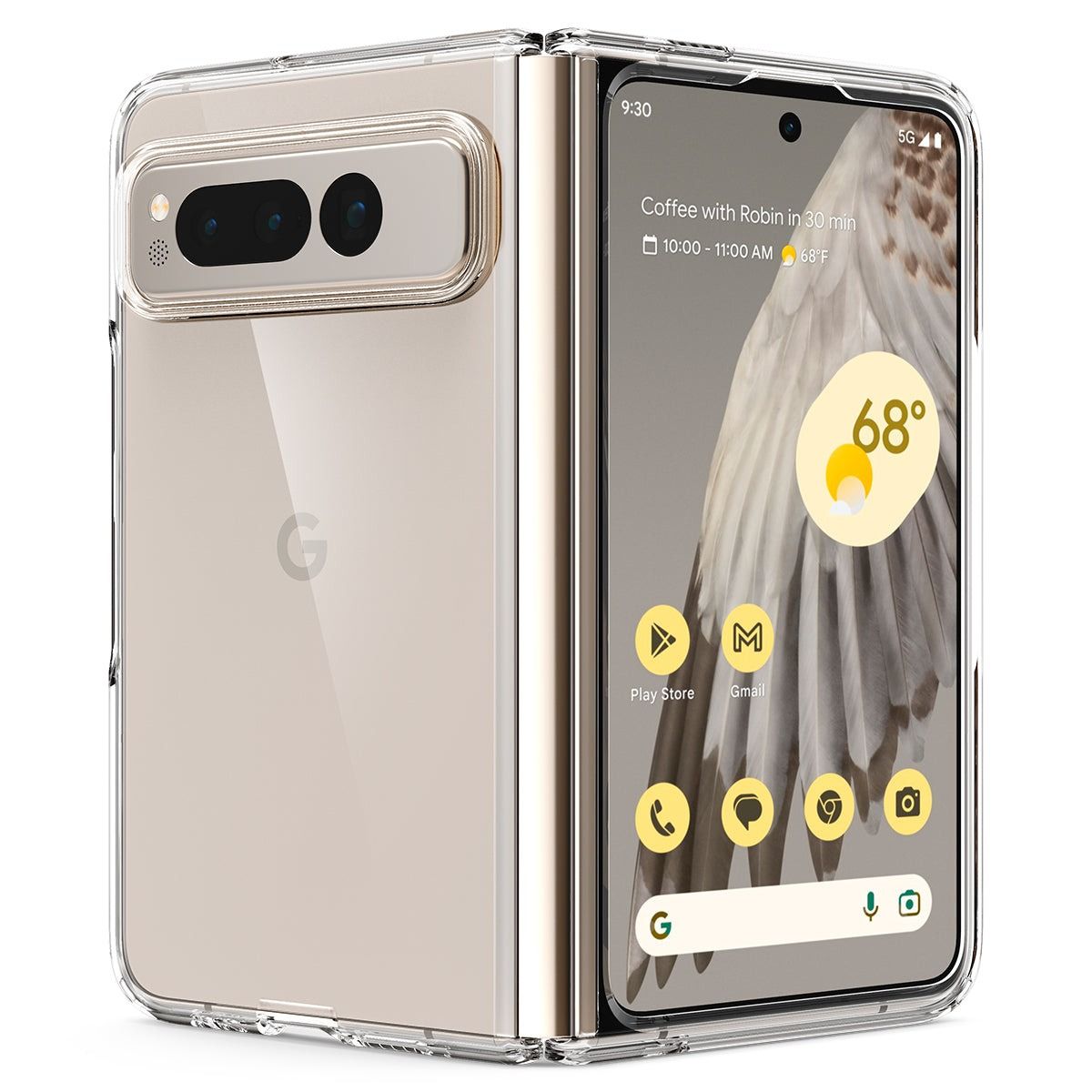 Чехол Spigen для Pixel Fold - Ultra Hybrid - Прозрачный - ACS05921, Thin Fit
Чехол Spigen для Pixel Fold - Ultra Hybrid - Прозрачный - ACS05921, Thin Fit