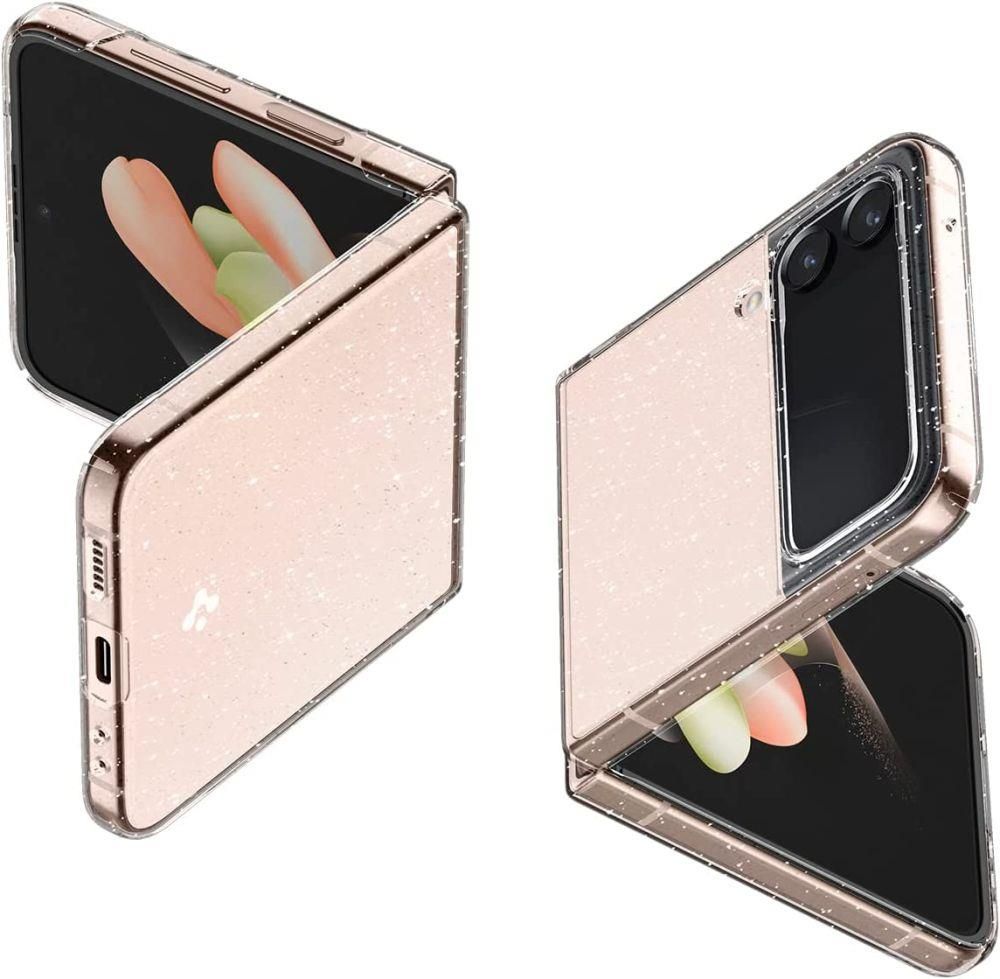 Чехол Spigen для Galaxy Z Flip 4 - Air Skin Glitter - Прозрачный - ACS05113, AirSkin
Чехол Spigen для Galaxy Z Flip 4 - Air Skin Glitter - Прозрачный - ACS05113, AirSkin