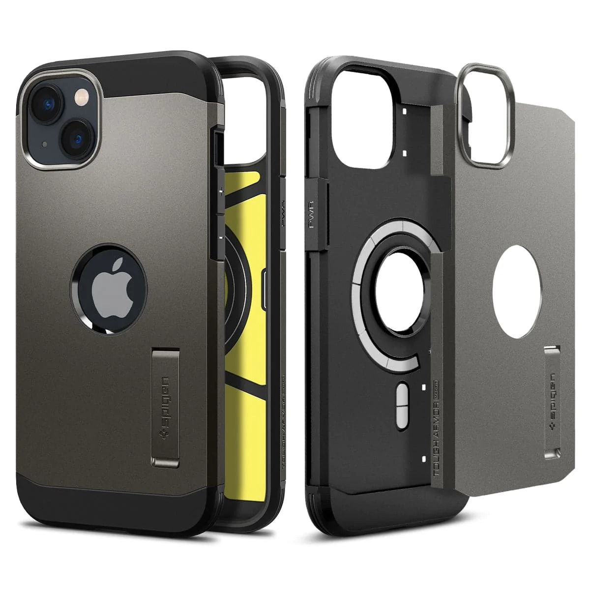 Чехол Spigen для iPhone 14 Plus - Tough Armor (MagFit) - Темно-серый - ACS04914, Tough Armor
Чехол Spigen для iPhone 14 Plus - Tough Armor (MagFit) - Темно-серый - ACS04914, Tough Armor