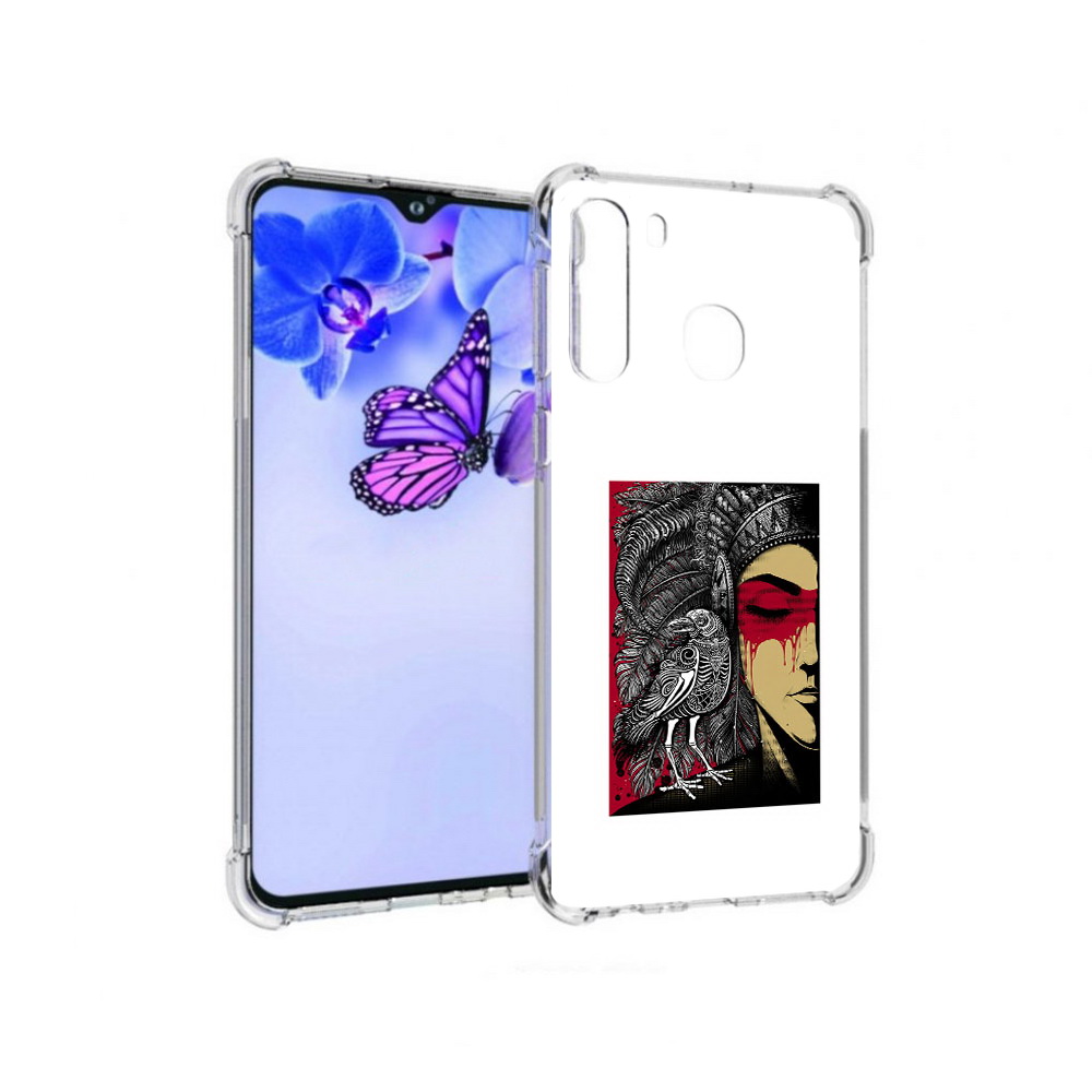 Чехол MyPads Tocco для Samsung Galaxy A21 девушка с вороном в абстракции, Прозрачный, Tocco
Чехол MyPads Tocco для Samsung Galaxy A21 девушка с вороном в абстракции, Прозрачный, Tocco