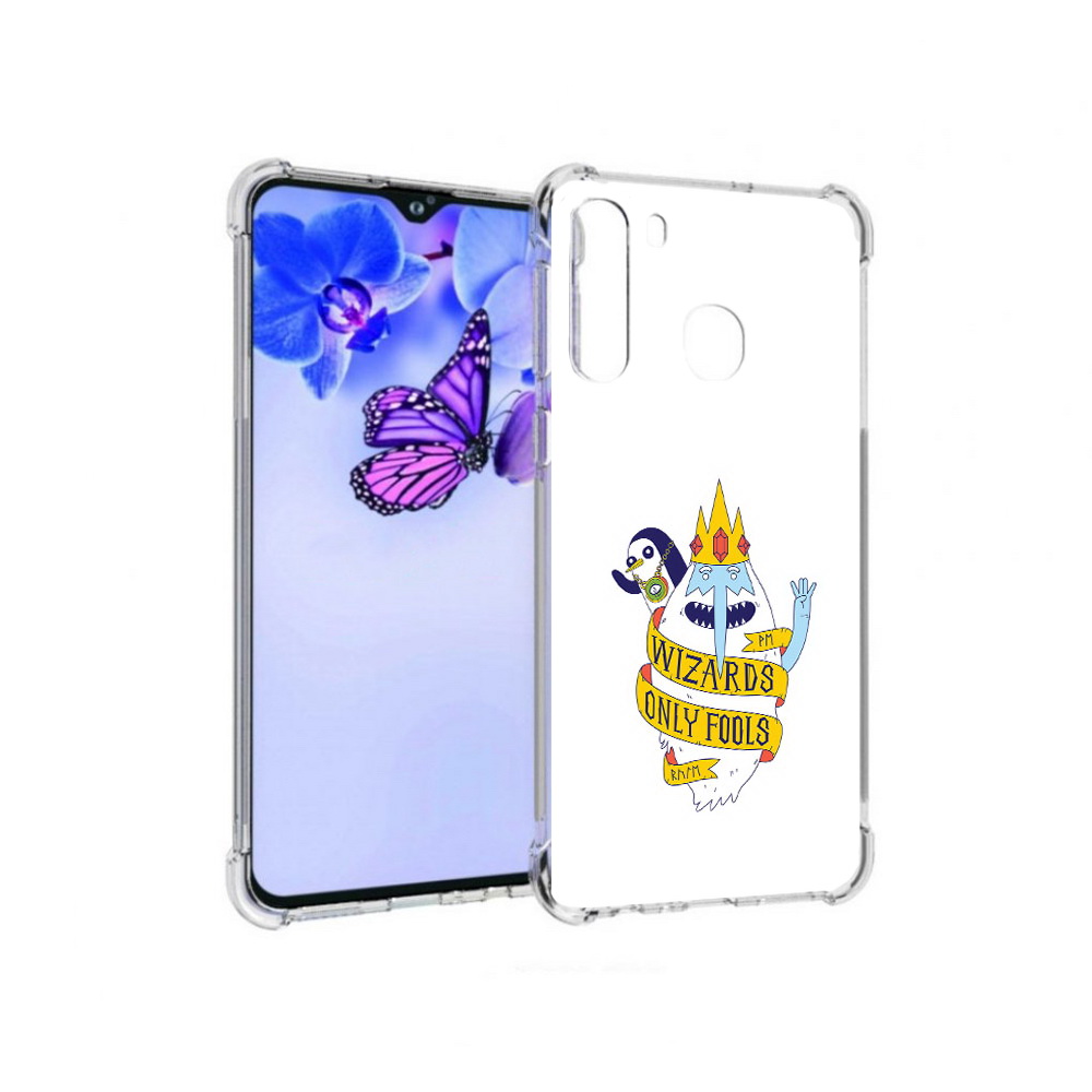 Чехол MyPads Tocco для Samsung Galaxy A21 время приключений снежный король, Прозрачный, Tocco
Чехол MyPads Tocco для Samsung Galaxy A21 время приключений снежный король, Прозрачный, Tocco