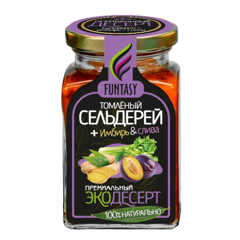Эко Десерт Funtasy сельдерей томленый с имбирем и сливой (250 мл), сельдерей томленый с имбирем и сливой
Эко Десерт Funtasy сельдерей томленый с имбирем и сливой (250 мл), сельдерей томленый с имбирем и сливой