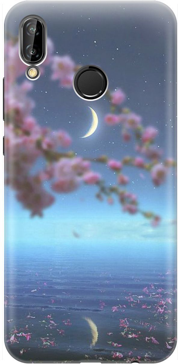 Чехол на Huawei P20 Lite/Nova 3e с принтом "Месяц и сакура", Белый;голубой, 1463
Чехол на Huawei P20 Lite/Nova 3e с принтом "Месяц и сакура", Белый;голубой, 1463