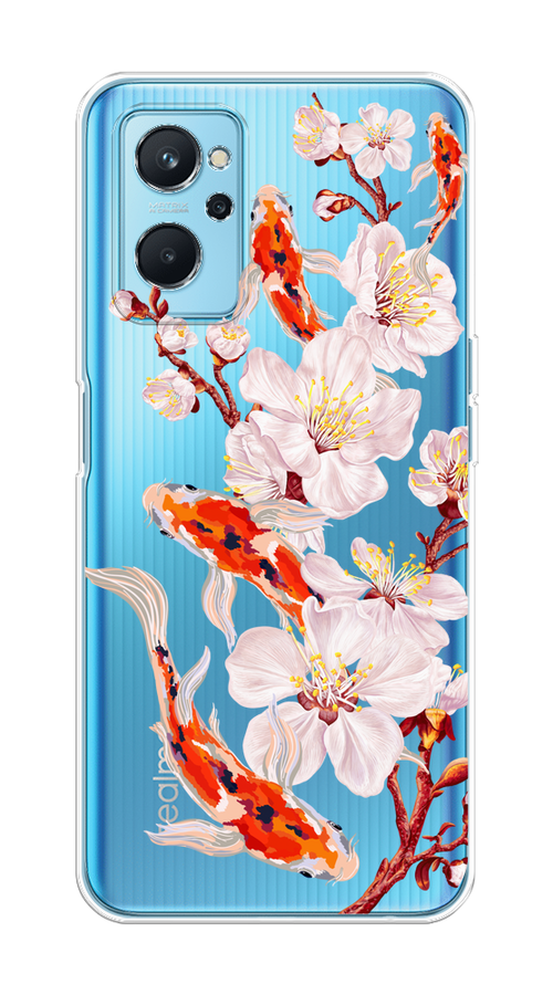 Чехол на Realme 9i, Oppo A96 4G "Карпы и сакура", Оранжевый;розовый;бежевый;прозрачный, 258050-1
Чехол на Realme 9i, Oppo A96 4G "Карпы и сакура", Оранжевый;розовый;бежевый;прозрачный, 258050-1
