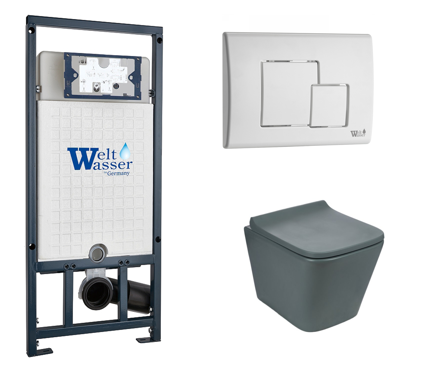 Комплект: инсталляция WeltWasser Marberg 507 + унитаз SK Gelbach MT-GR с кнопкой белой
Комплект: инсталляция WeltWasser Marberg 507 + унитаз SK Gelbach MT-GR с кнопкой белой