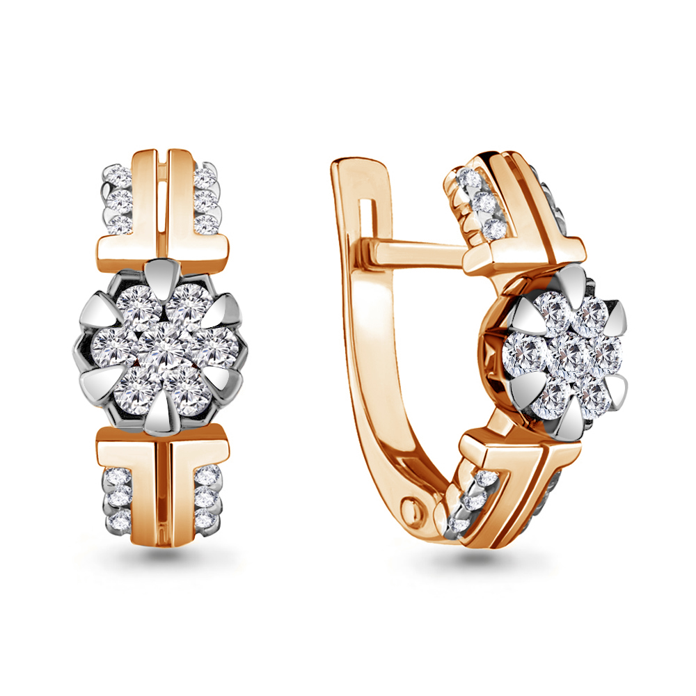 Серьги из красного золота с бриллиантом Aquamarine Aquamarine 942417Ак_585_кз, 942417Ак_585_кз
Серьги из красного золота с бриллиантом Aquamarine Aquamarine 942417Ак_585_кз, 942417Ак_585_кз