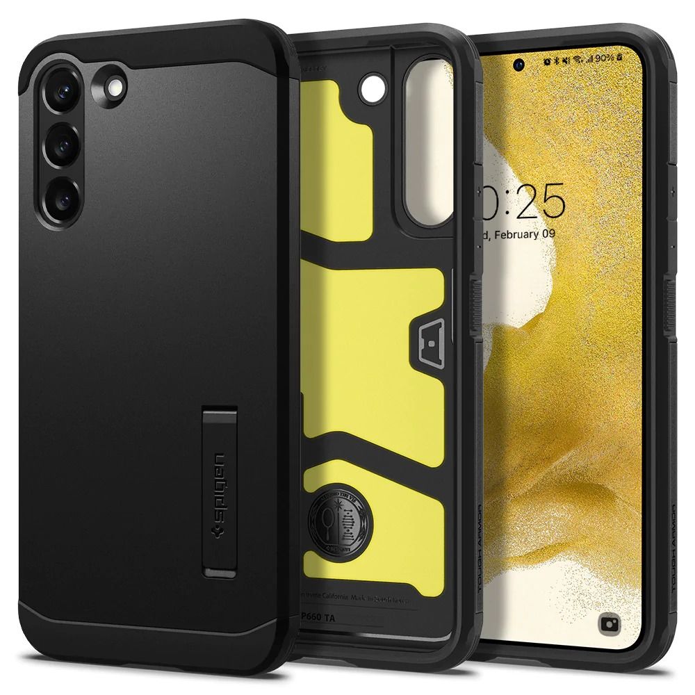 Ударопрочный чехол для Galaxy S22 Plus - Spigen - Tough Armor - Черный - ACS03958, Tough Armor
Ударопрочный чехол для Galaxy S22 Plus - Spigen - Tough Armor - Черный - ACS03958, Tough Armor
