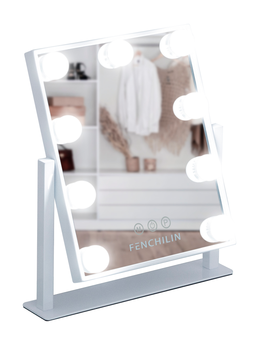 Профессиональное настольное зеркало c подсветкой FENCHILIN DC117-7, белое, 30х25см, Белый, DC117-7
Профессиональное настольное зеркало c подсветкой FENCHILIN DC117-7, белое, 30х25см, Белый, DC117-7