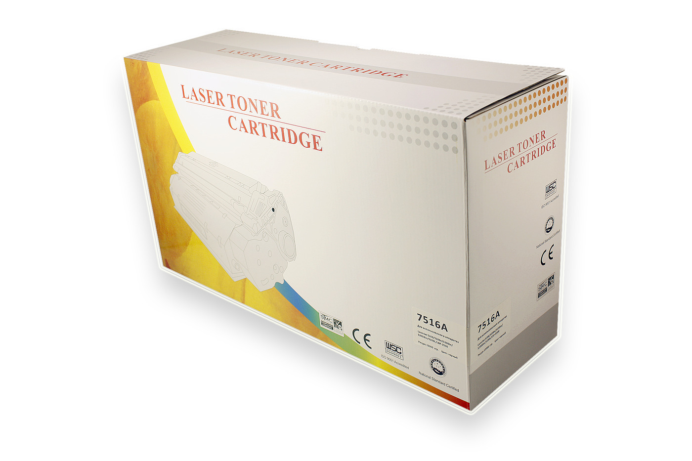 Картридж для лазерного принтера ELC Q7516A 00-00005755 Black, совместимый, Черный, Q7516A
Картридж для лазерного принтера ELC Q7516A 00-00005755 Black, совместимый, Черный, Q7516A