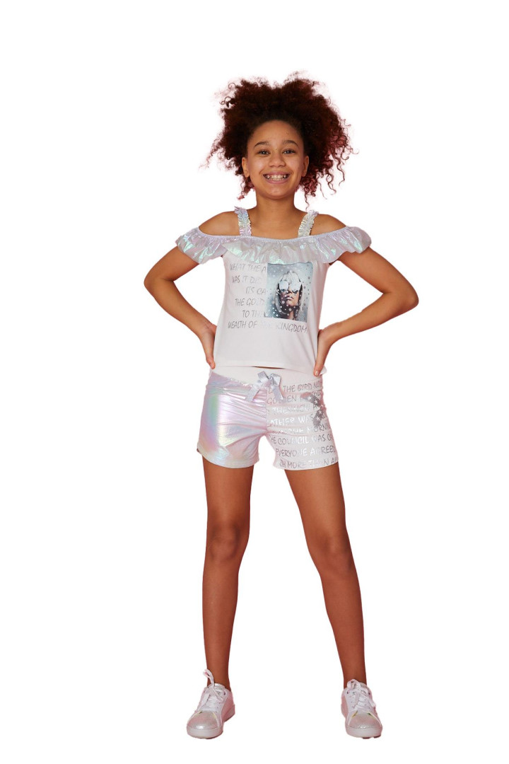 Топ Little Star Girls р. 128-134 Кремовый, 1639-yX (доставка из-за рубежа), 1639-yX
Топ Little Star Girls р. 128-134 Кремовый, 1639-yX (доставка из-за рубежа), 1639-yX