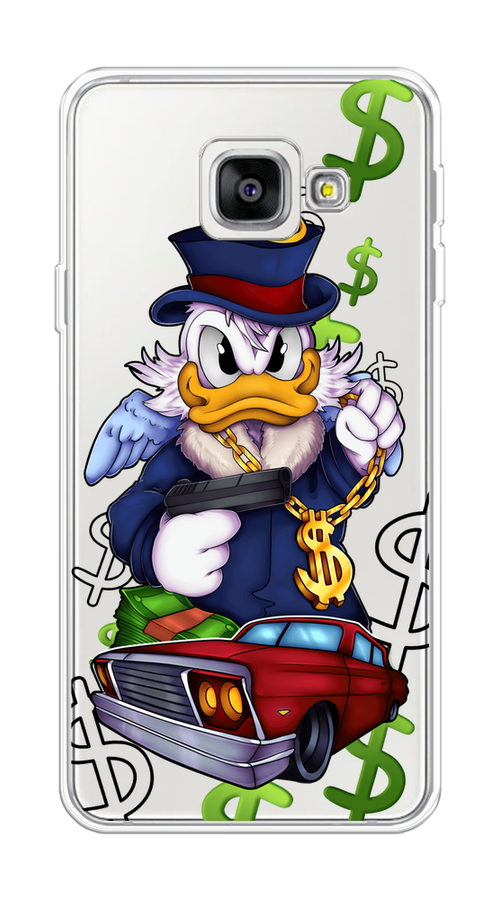 Чехол на Samsung Galaxy A3 2016 "Scrooge McDuck with a Gold Chain", Красный;синий;белый, 20250-6
Чехол на Samsung Galaxy A3 2016 "Scrooge McDuck with a Gold Chain", Красный;синий;белый, 20250-6