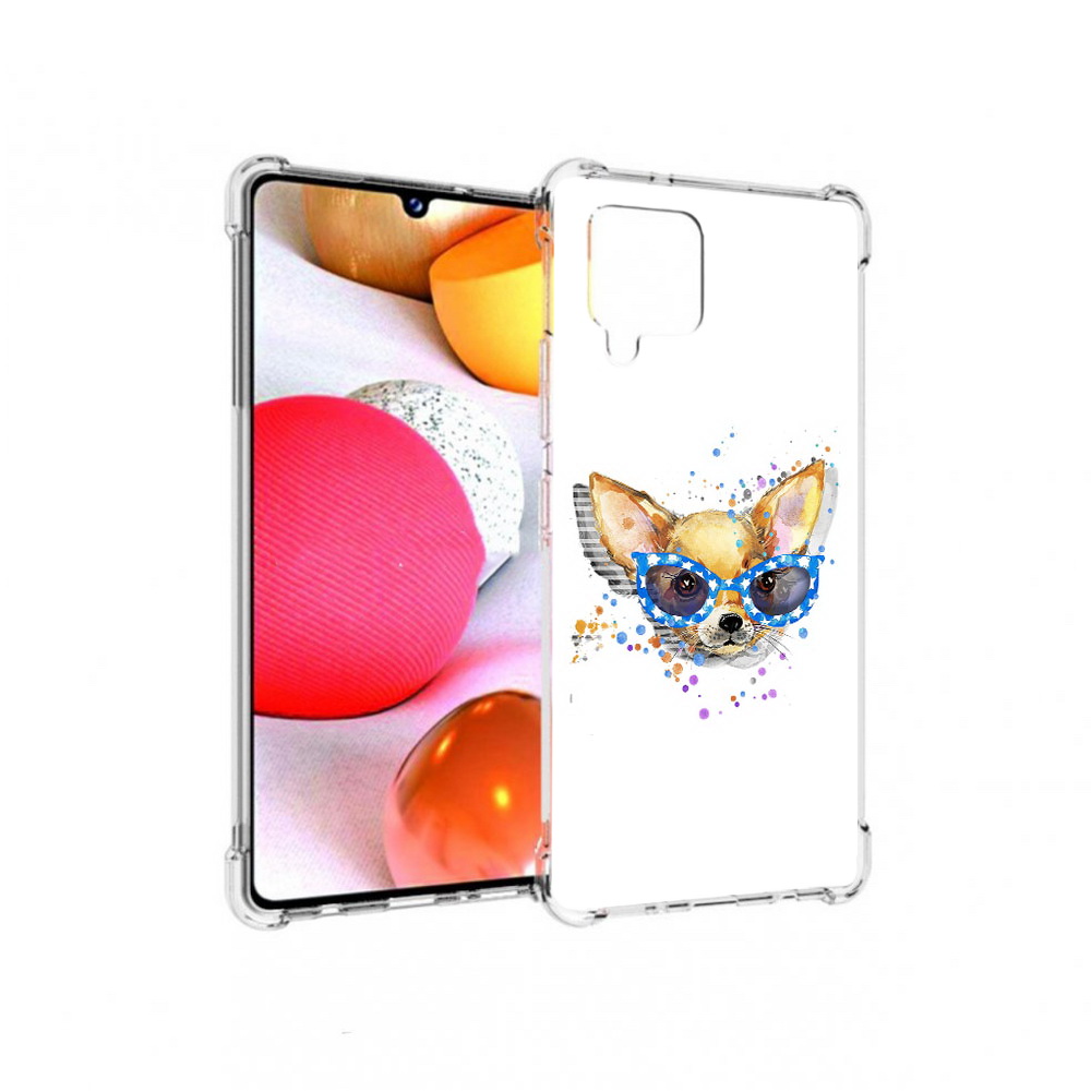 Чехол MyPads Tocco для Samsung Galaxy A42 чихуа-хуа в очках (PT226910.539.691), Прозрачный, Tocco
Чехол MyPads Tocco для Samsung Galaxy A42 чихуа-хуа в очках (PT226910.539.691), Прозрачный, Tocco