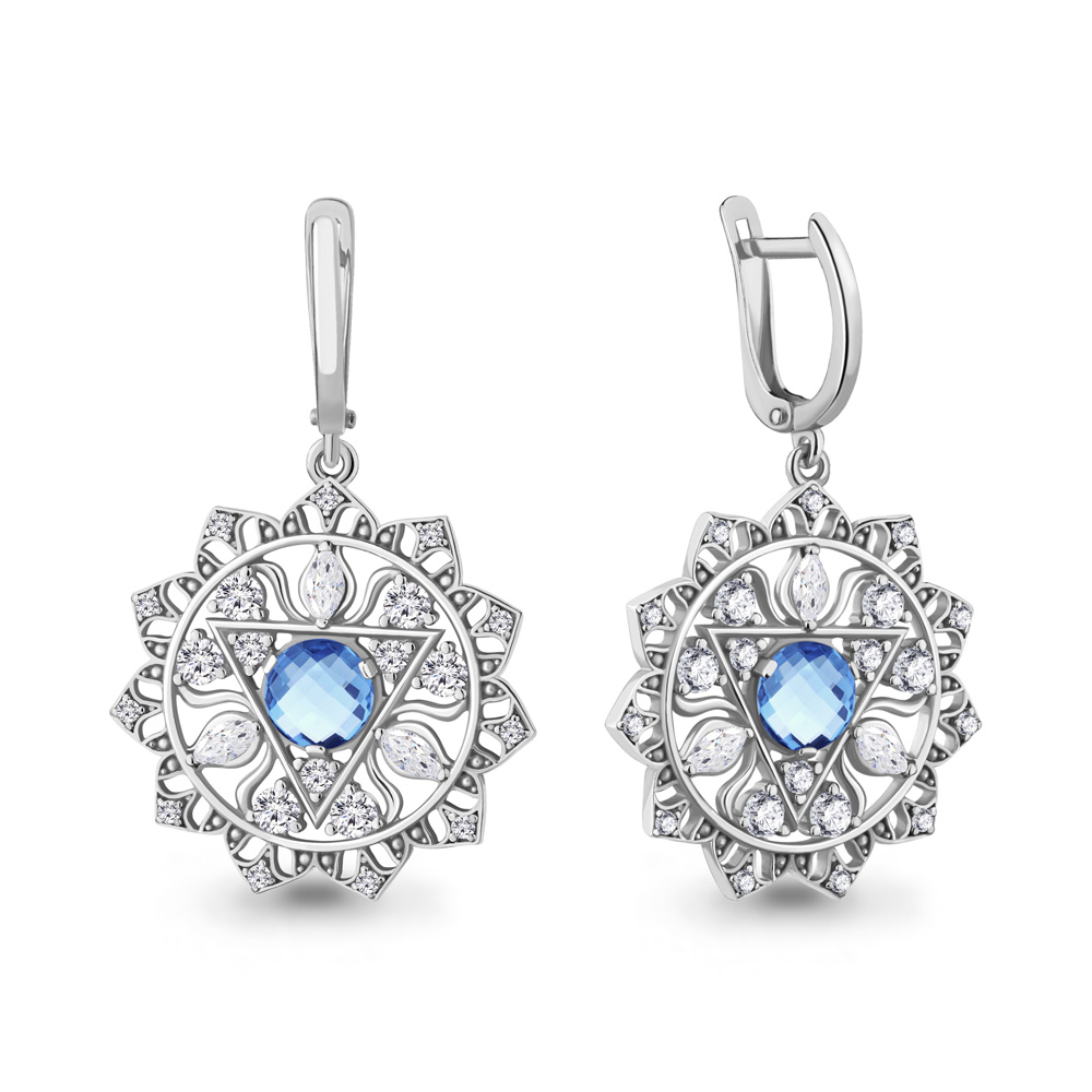 Серьги из серебра с фианитом\стеклом\фианитом Aquamarine Aquamarine 48608101АБ_925_р, 48608101АБ_925_р
Серьги из серебра с фианитом\стеклом\фианитом Aquamarine Aquamarine 48608101АБ_925_р, 48608101АБ_925_р